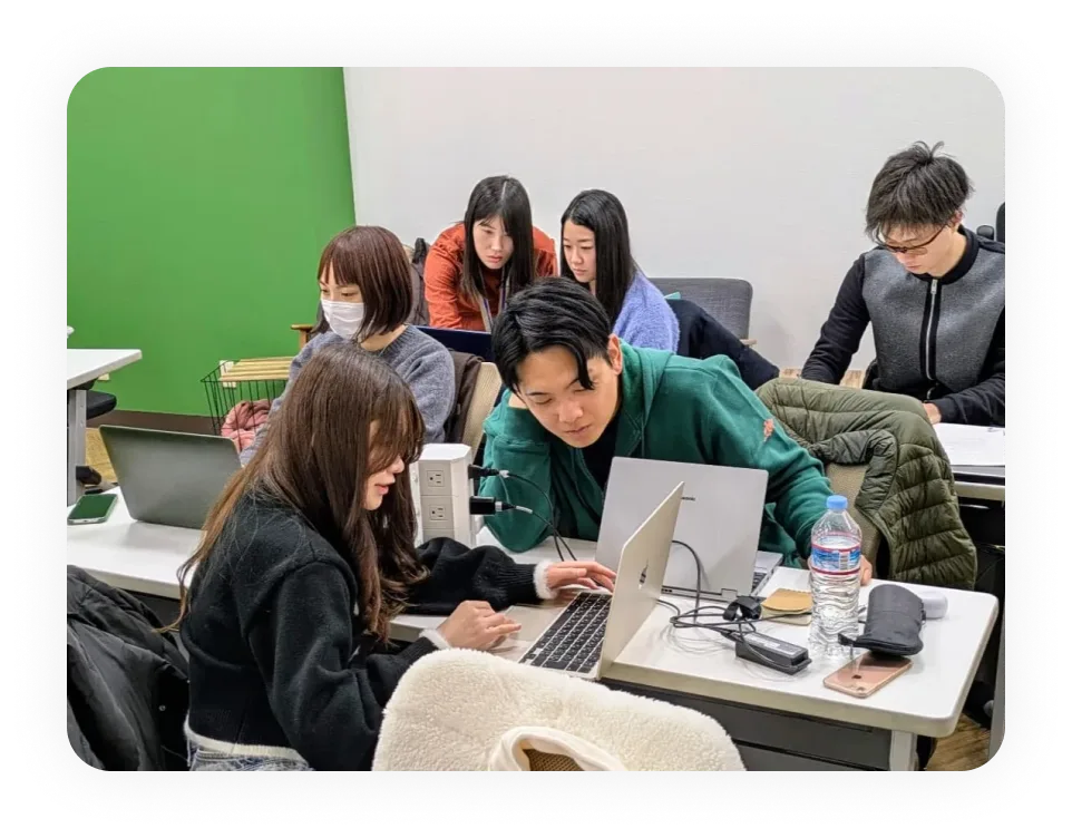ゴリラフリーランス育成合宿の受講生の写真